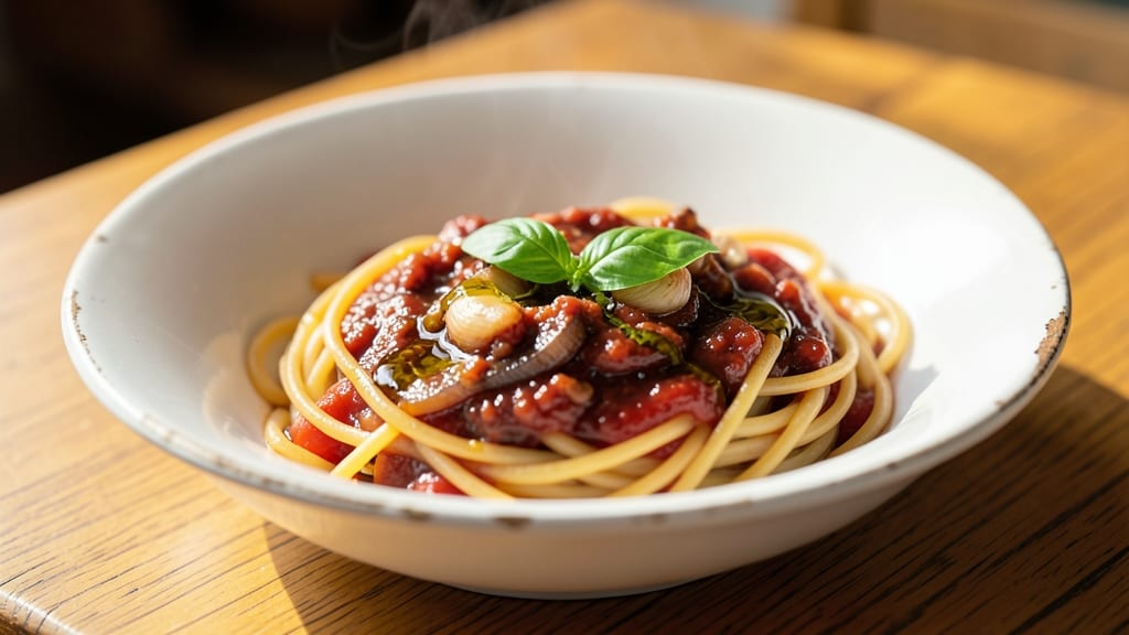 Authentic Spaghetti Sauce Recipe From Scratch: Slow-Simmered Depth With Fresh Basil Finish
