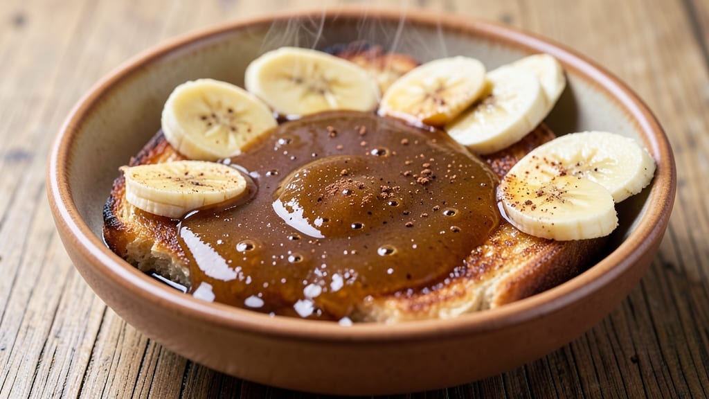Banana Foster French Toast Sauce Recipe: Rum-Caramelized Drizzle With Toasted Cinnamon Crunch