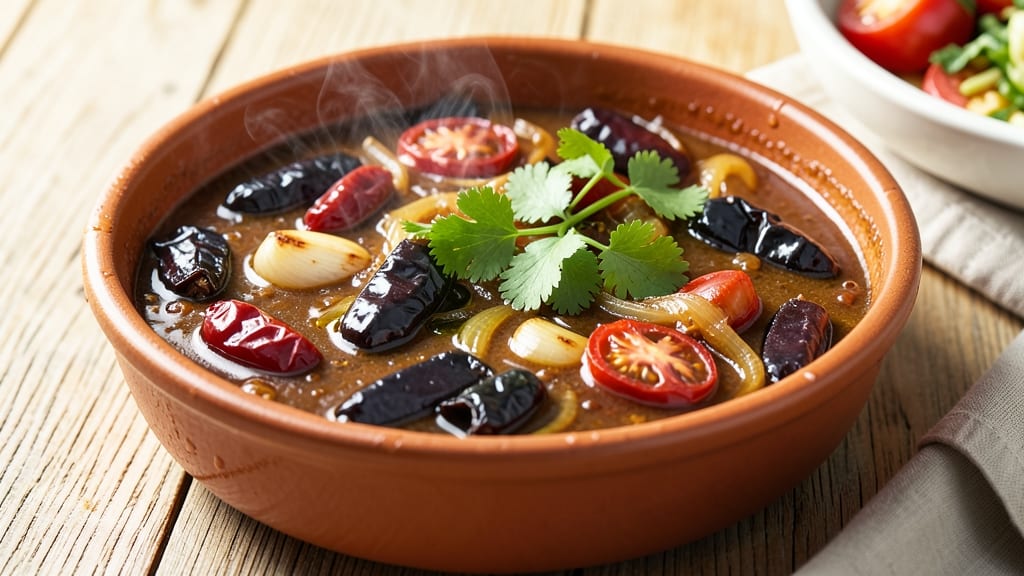Authentic Chile Relleno Sauce Recipe: Smoky Tomato-Chile Base with Roasted Garlic Depth