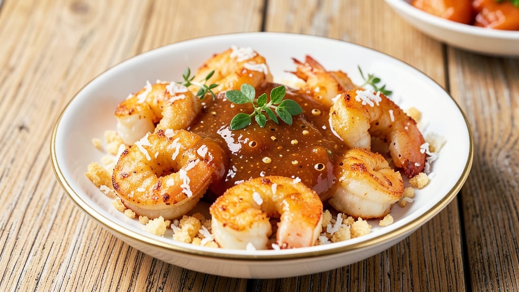 Apricot Dipping Sauce for Coconut Shrimp Recipe: Tangy-Sweet Glaze That Caramelizes