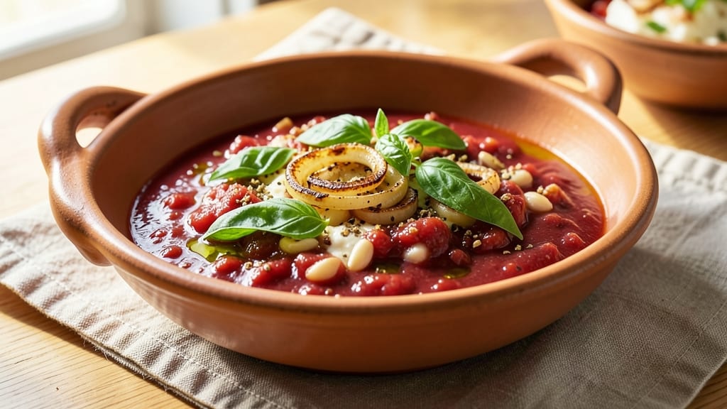 Authentic Italian Red Pasta Sauce Recipe: Tomato-Basil Richness Simmered Low and Slow