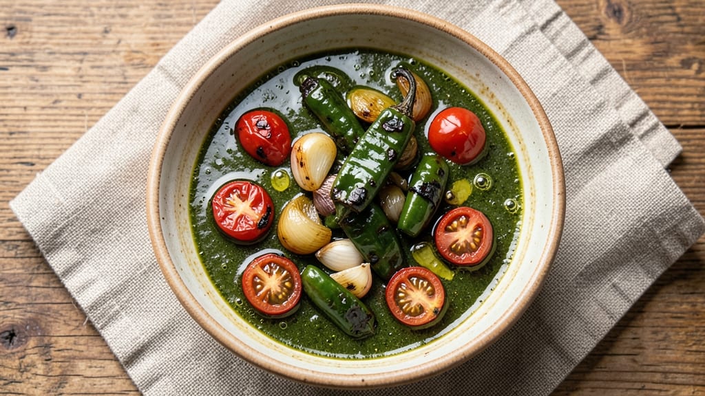 Authentic Green Chili Sauce Recipe: Smoky Habanero Heat With Fresh Tomato Depth