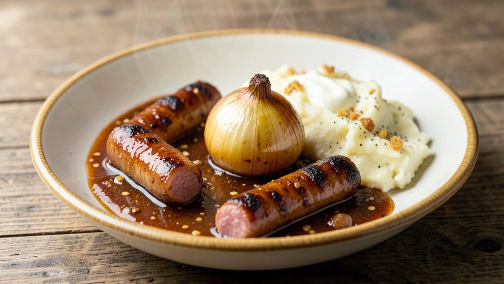 Bangers and Mash Sauce Recipe: Onion-Gravy Richness Straight From the Pan