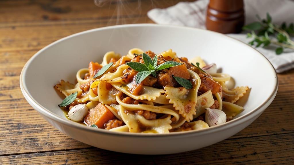 Autumn Pasta Sauce Recipe: Spiced Squash and Sage Velvety Richness