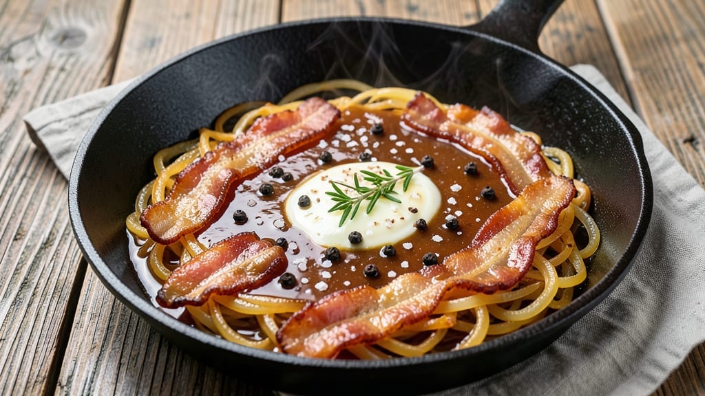 Bacon Onion Sauce Recipe: Smoky Caramelized Richness in 15 Minutes