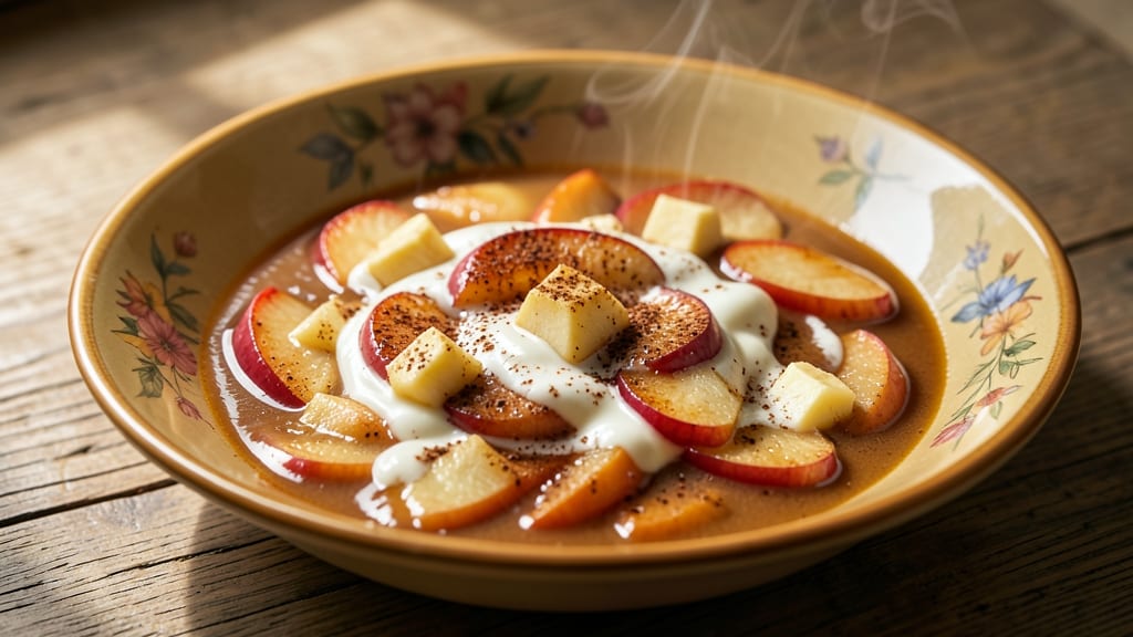 Apple Cream Sauce Recipe: Warm Spiced Vanilla and Cinnamon Drizzle