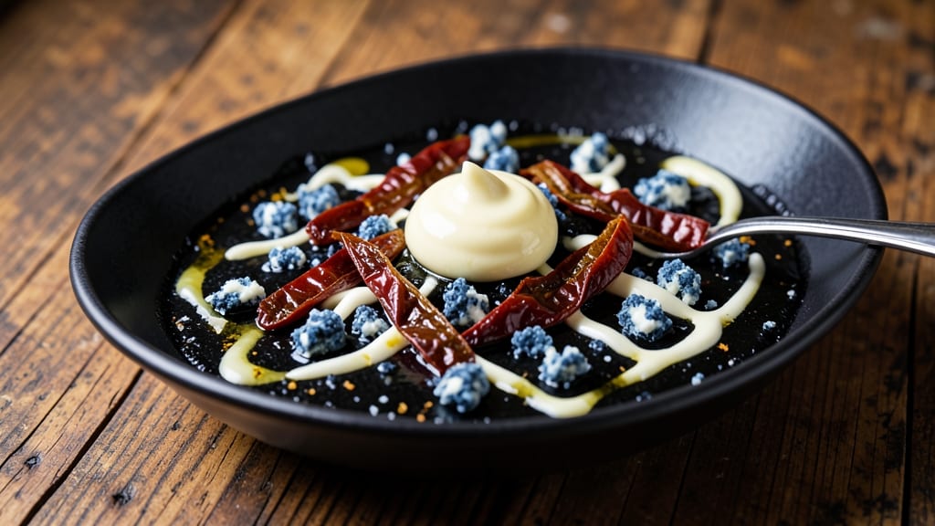 Black and Blue Sauce Recipe: Smoky Chipotle and Blue Cheese Velvety Swirl
