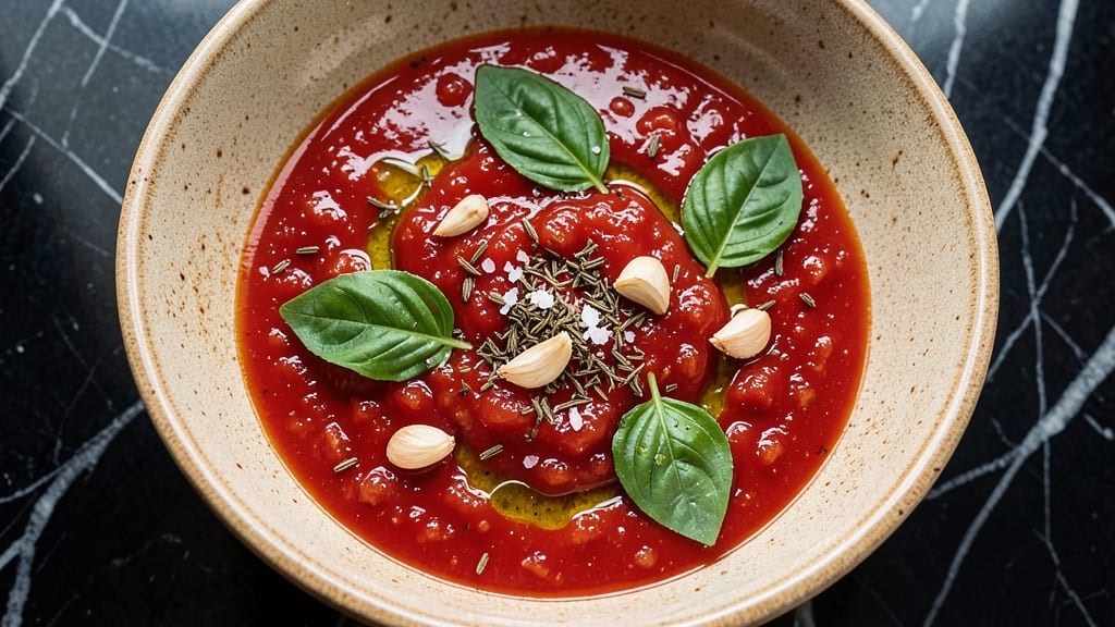 Authentic New York Style Pizza Sauce Recipe: Tomato and Garlic Depth in Minutes