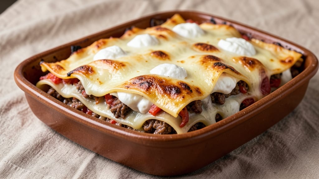 Authentic Italian Lasagna Recipe with Bechamel Sauce and Ricotta: Layered Luxury That Rivals Nonna’s