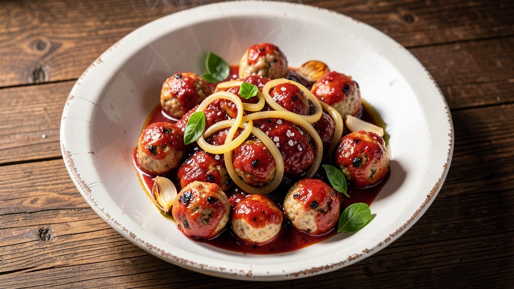 Anthony's Coal-Fired Pizza Meatball Sauce Recipe: Smoky Char and Sweet Basil Harmony