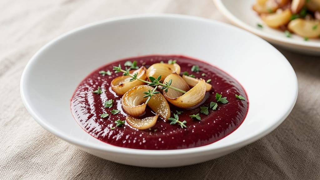 Anjou Sauce Recipe: Slow-Simmered Red Wine Reduction With Onion Depth