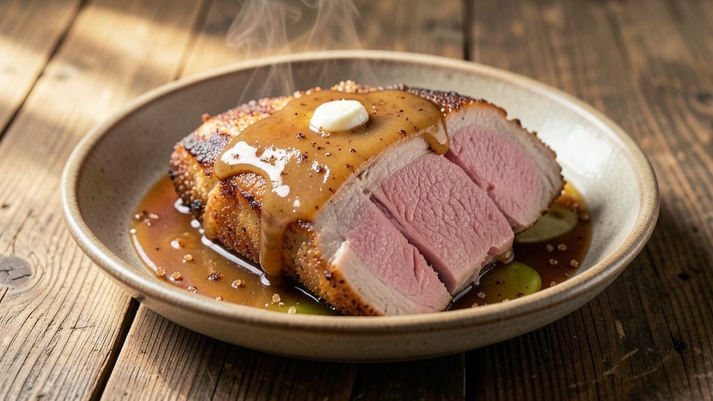 Apple Sauce for Pork Roast Recipe: Sweet-Tangy Glaze That Caramelizes Onto Meat