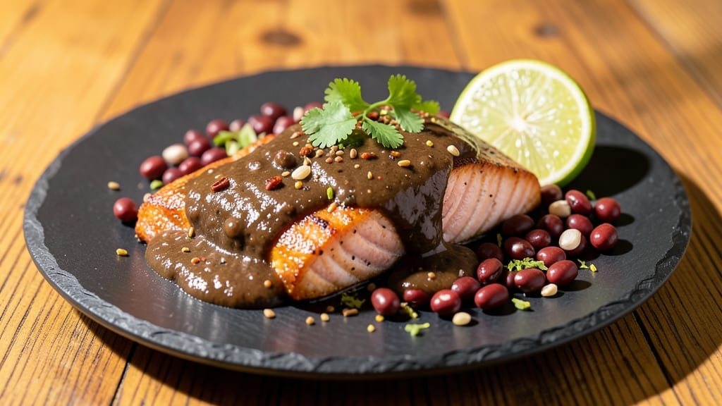 Baked Salmon With Black Bean Sauce Recipe: Smoky Spice and Creamy Protein Harmony